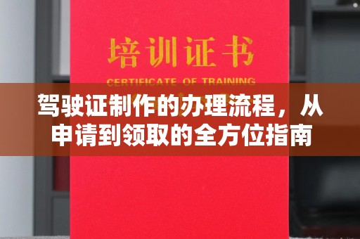 乌伊岭驾驶证制作的办理流程，从申请到领取的全方位指南